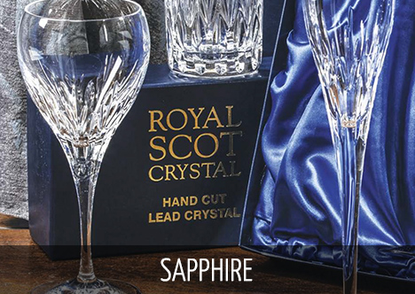 Royal Scot Crystal - Sapphire