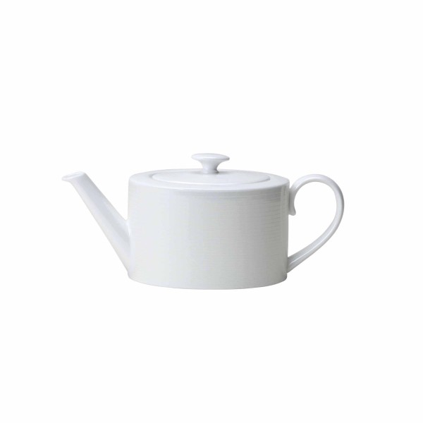 Two cup oval teapot