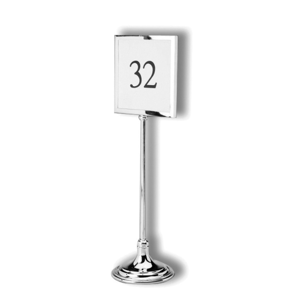 Banquet number stand