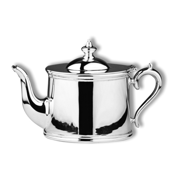 Oval teapot long spout