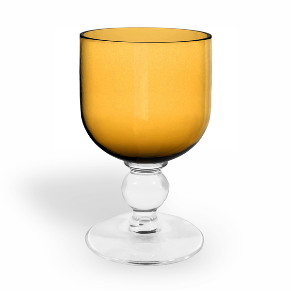 "Bobblin" Large Wine Glass