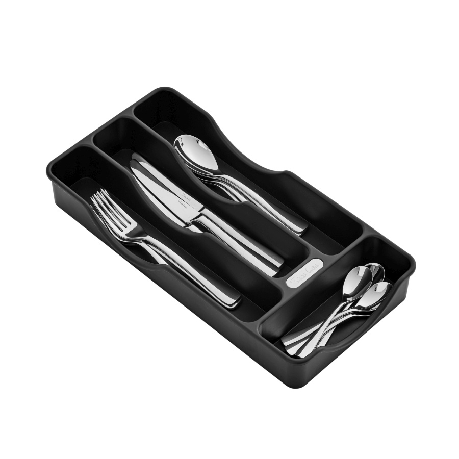 Malvern Bright 16 Piece Cutlery Set with Cutlery Tray